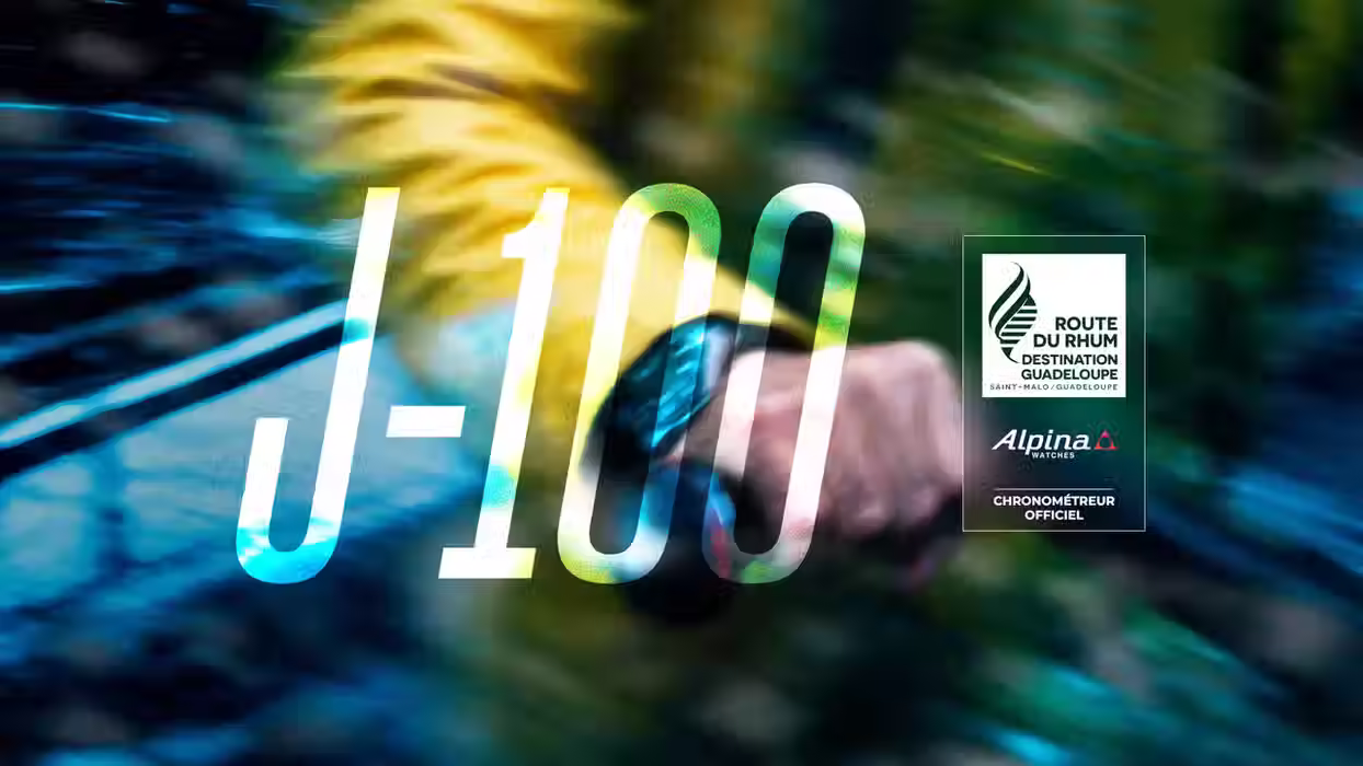 J-100 avant la Route du Rhum - Destination Guadeloupe