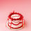 Thumbnail: Valentines Vintage Cake