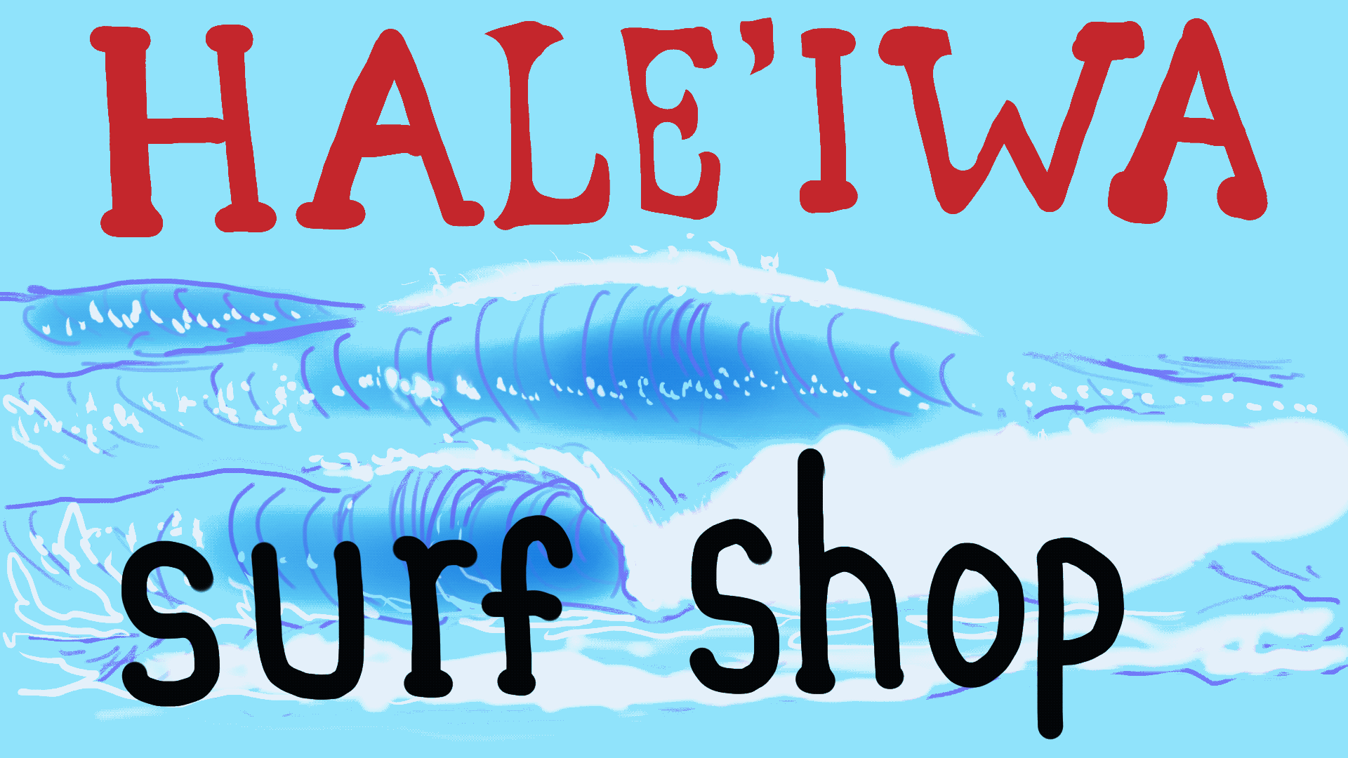 Haleiwa Surf Shop art