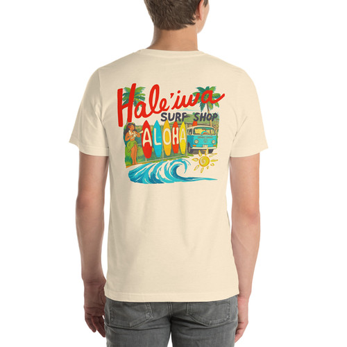 VW Luv Hale'iwa Surf Shop Unisex t-shirt | Hale'iwa Surf Shop