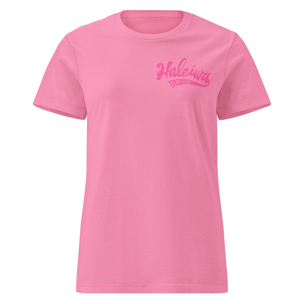 Thumbnail: Hale'iwa Surf Shop Chic Chic Surf Women’s basic softstyle t-shirt