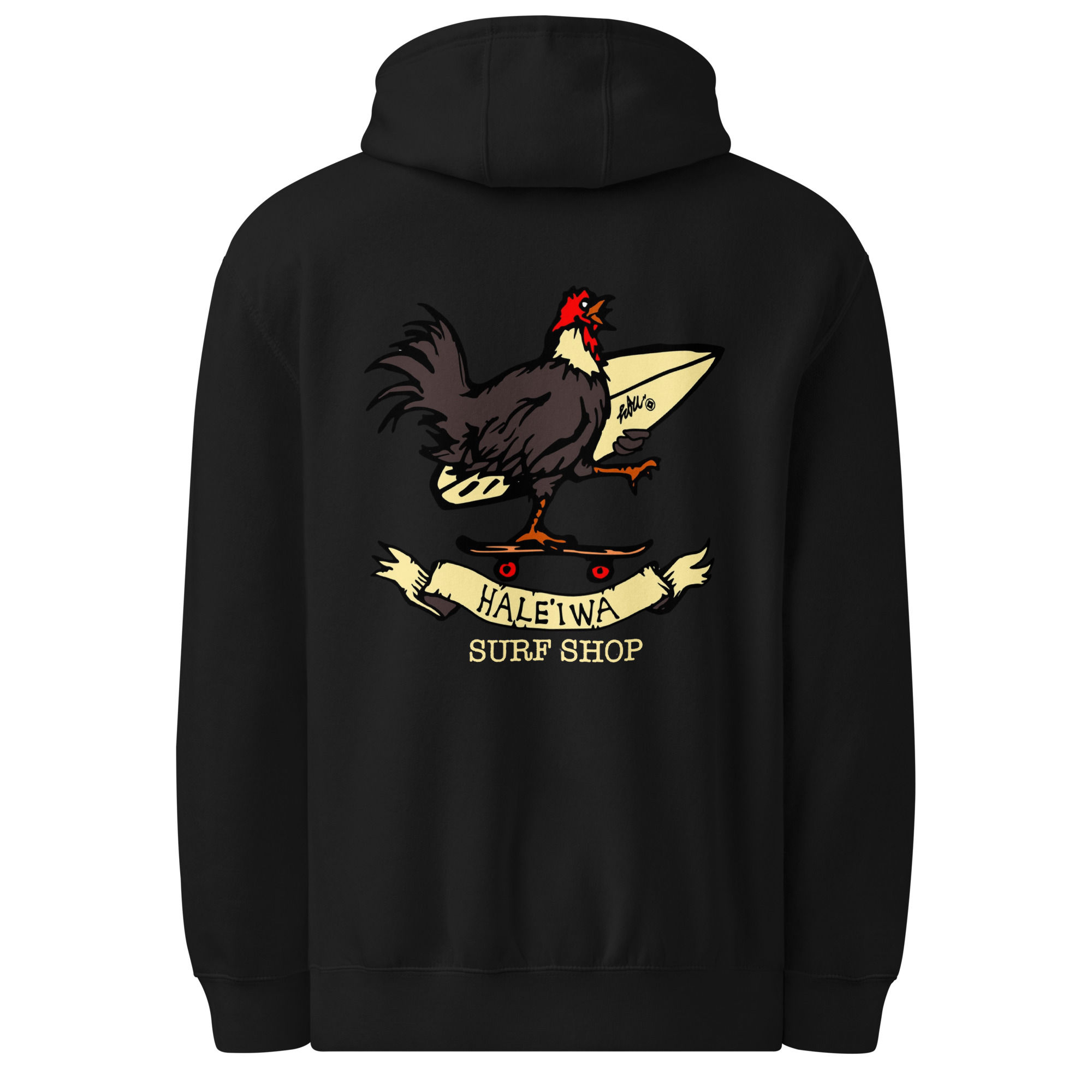 Hale'iwa Surf Shop Roosta Unisex premium mid-weight hoodie