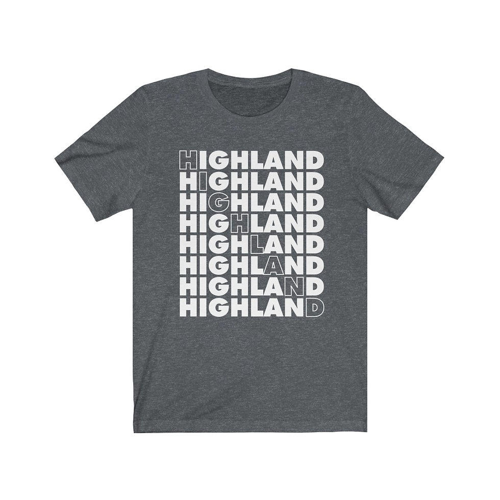 Thumbnail: All -Over Highland Short Sleeve Tee