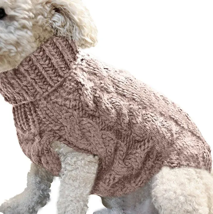 Miniatura: Vestiti lavorati a maglia per cani Maglione Chihuahua