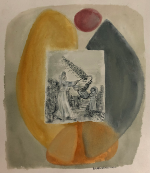 caminho de guaravera, acrílico sobre tela, 37 cm x 35 cm, março 2022
Quadro à venda