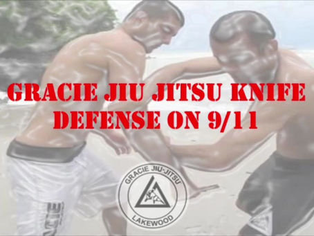 Gracie Jiu Jitsu Knife Self-Defense Seminar in Lakewood on 9/11