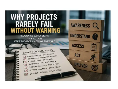 Why Projects Rarely Fail Without Warning