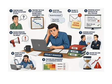10 Costly Mistakes Early-Stage Project Managers Make
