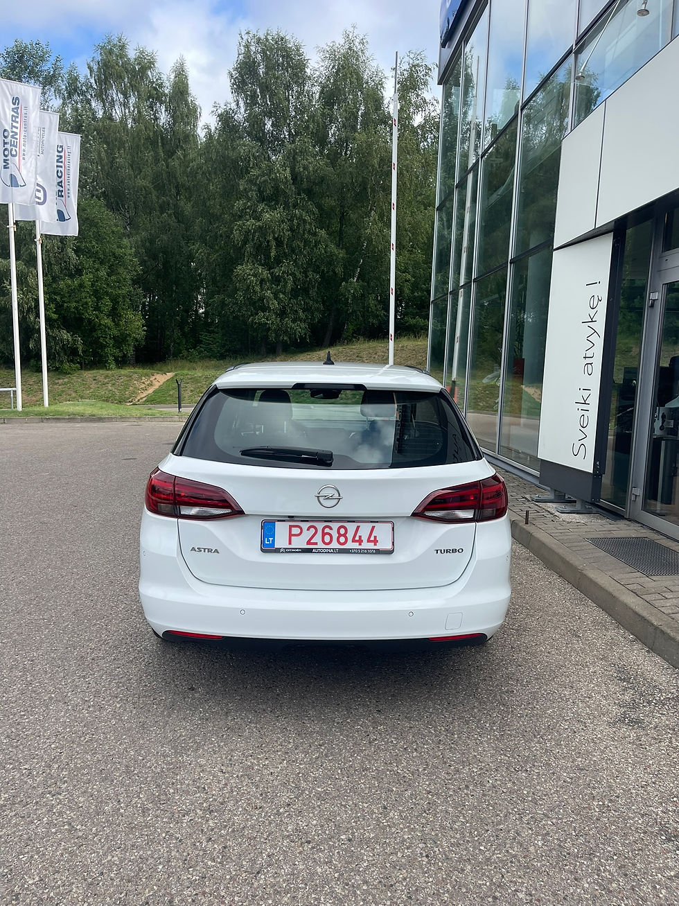 Miniatiūra: Opel Astra K 