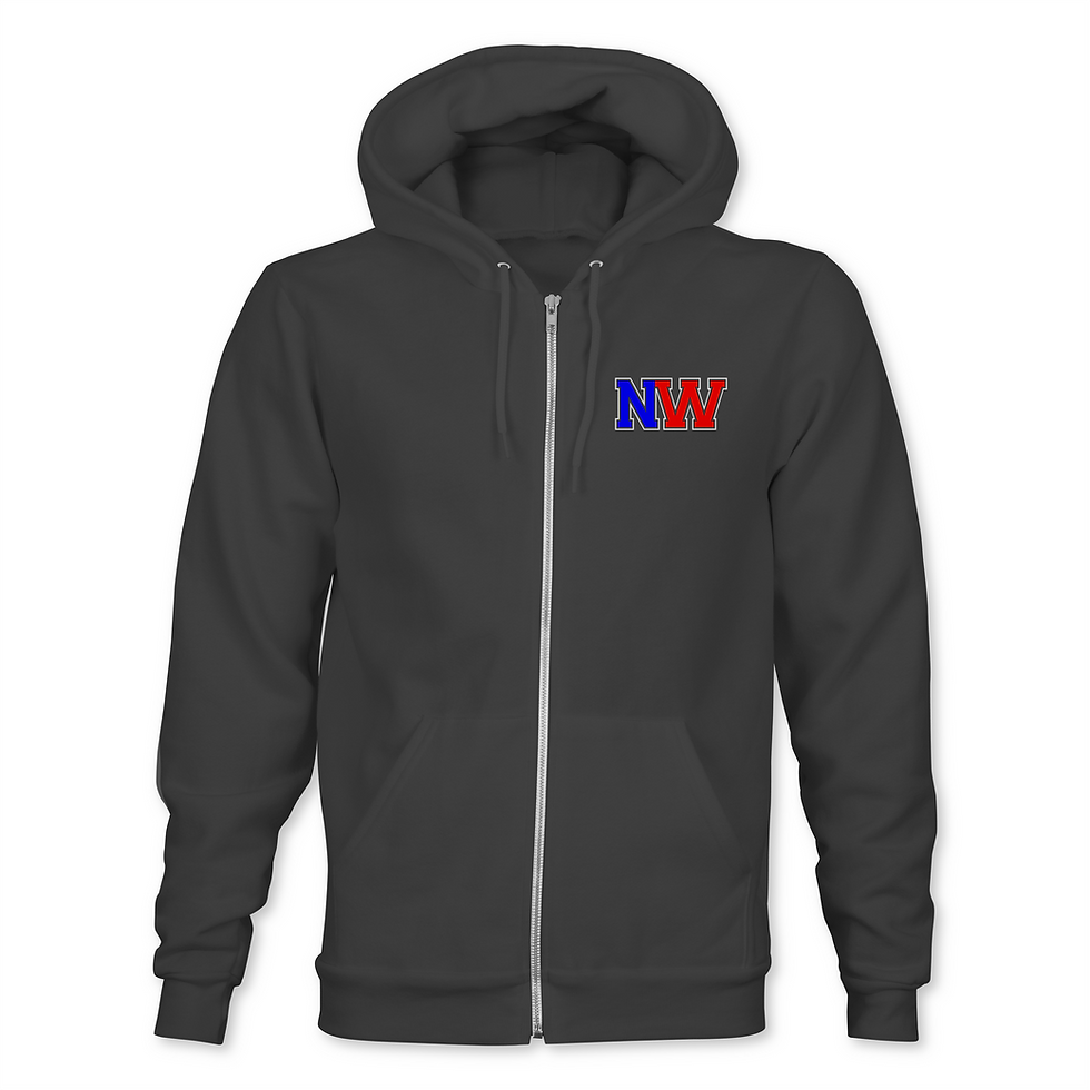 Thumbnail: Northwestern Bowling Zip Hoodie