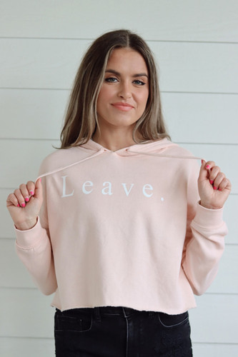 DL LEAVE. Cropped Hoodie! | Dariann Leigh