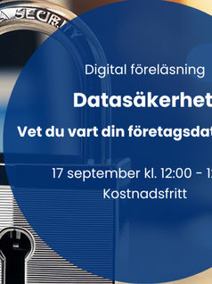 Digital föreläsning - Datasäkerhet