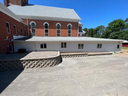 Retaining Wall Remodel in Dresser, WI