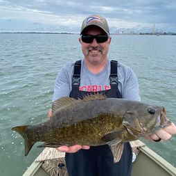 Smallmouth Bass discovered on a guided fishing trip