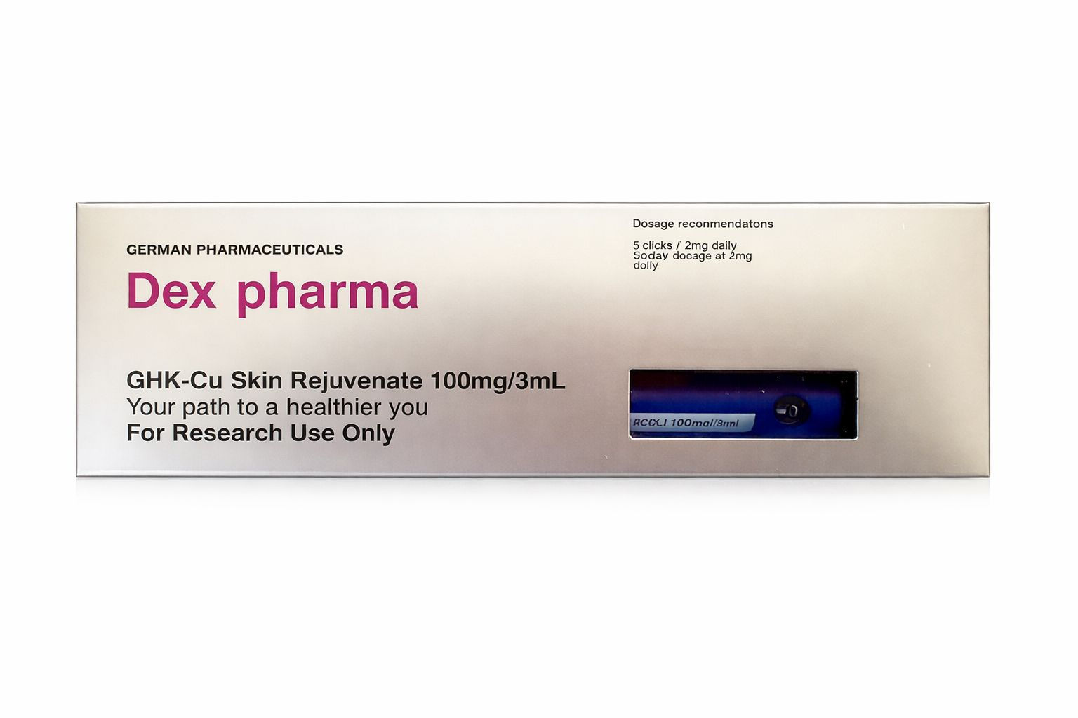 GHK-Cu Skin Rejuvenate 100mg/3ml
