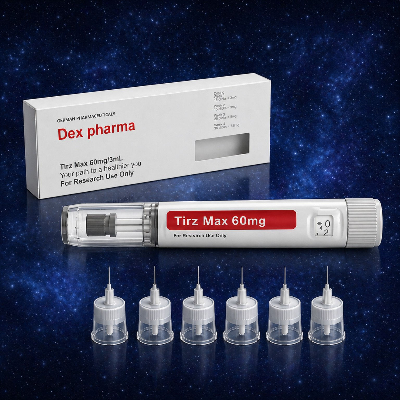 Dex Pharma Tirz Max Pen - 60mg/3mL
