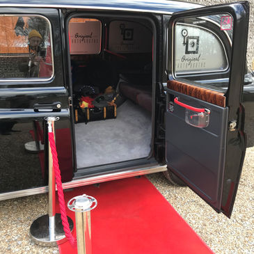 Black Cab Photo Booth Red Carpet