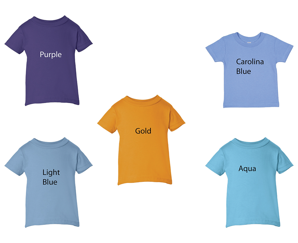 Thumbnail: Custom Embroidered Infant Cotton Jersey Tee