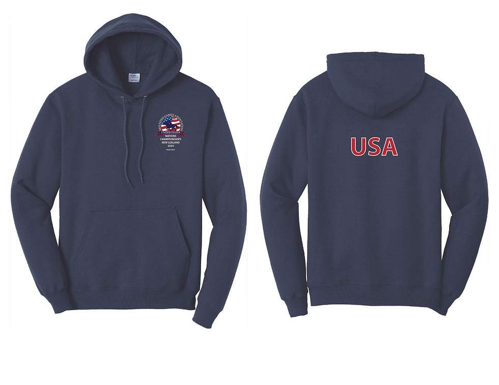Thumbnail: Ladies Pullover Hoodie with Custom Embroidery
