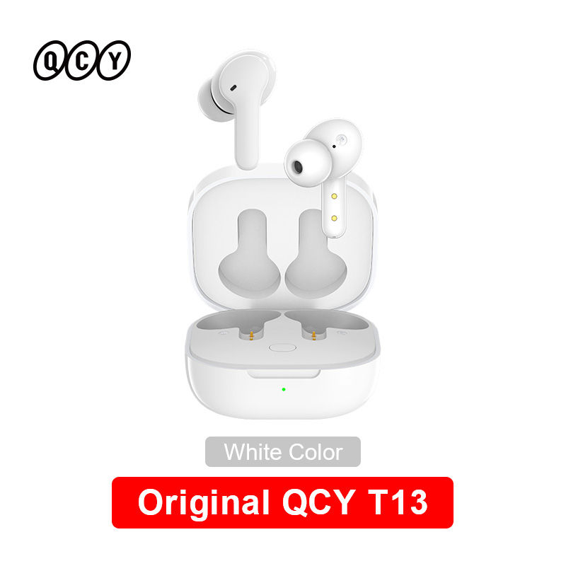 QCY T13 True Wireless Earbuds Bluetooth 5.1 Earphones 7.2mm Drivers with Big Bas