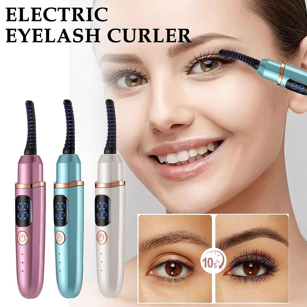 Thumbnail: Electric Eyelash Curler Long-lasting Styling  3 Heat Settings & LED Light Type-C