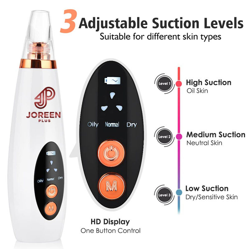 Thumbnail: Blackhead Remover Pore Vacuum - JOREEN PLUS (Update)Electric Blackhead Remover T