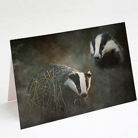 Badger- greetings card .jpg