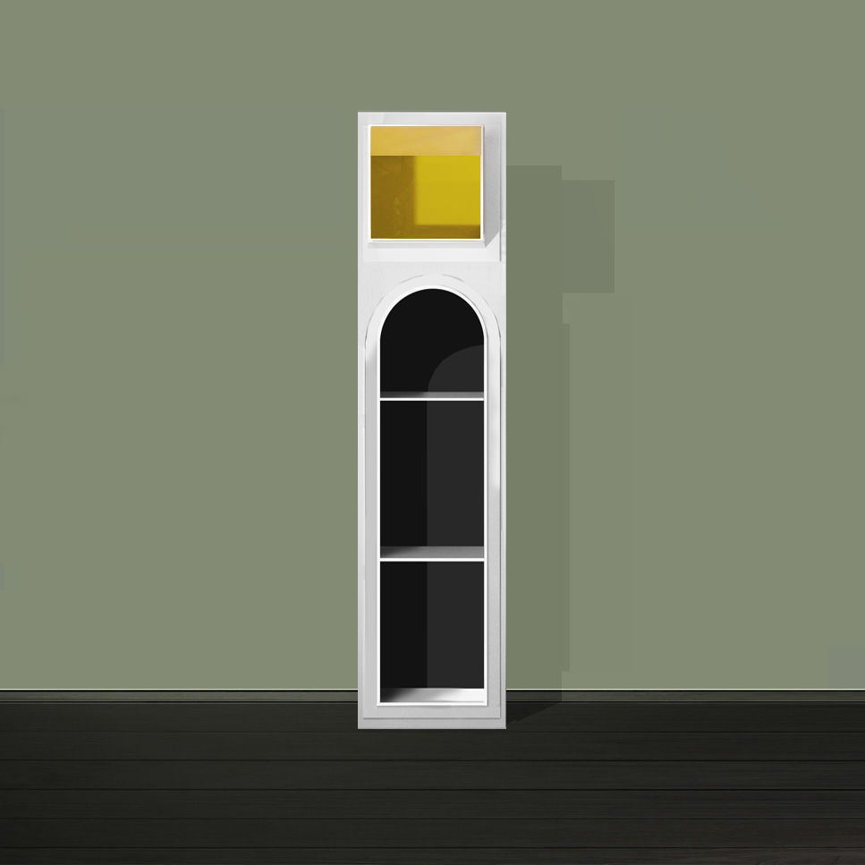 Miniatura: LIBRERIA H 225 CON ARCO