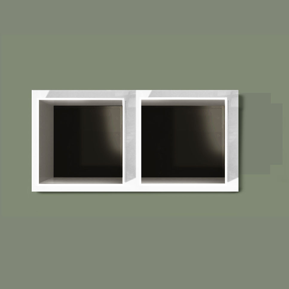 Miniatura: 2 CUBI A PARETE
