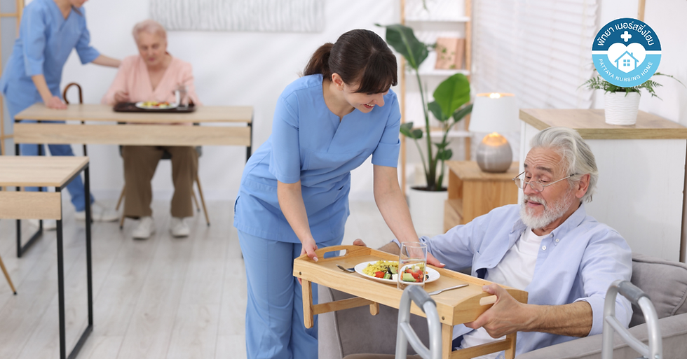 ใส่ใจเรื่องอาหารผู้ป่วย