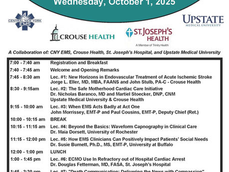 Fall EMS Teaching Day