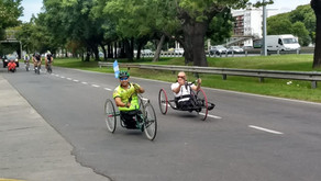 Que maravilloso es volver a rodar en una handbike