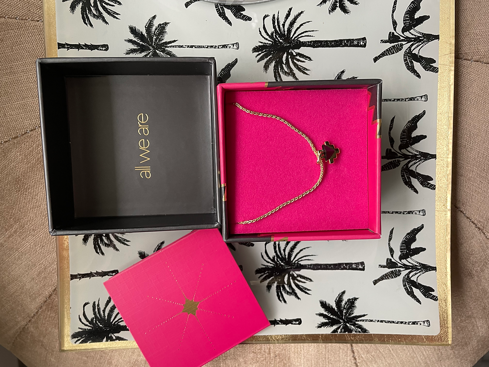 All We Are Necklace Itza Pyramid Step BNWT 