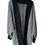 Thumbnail: Italian collection Black & White Cardigan size XXL will fit 18/20