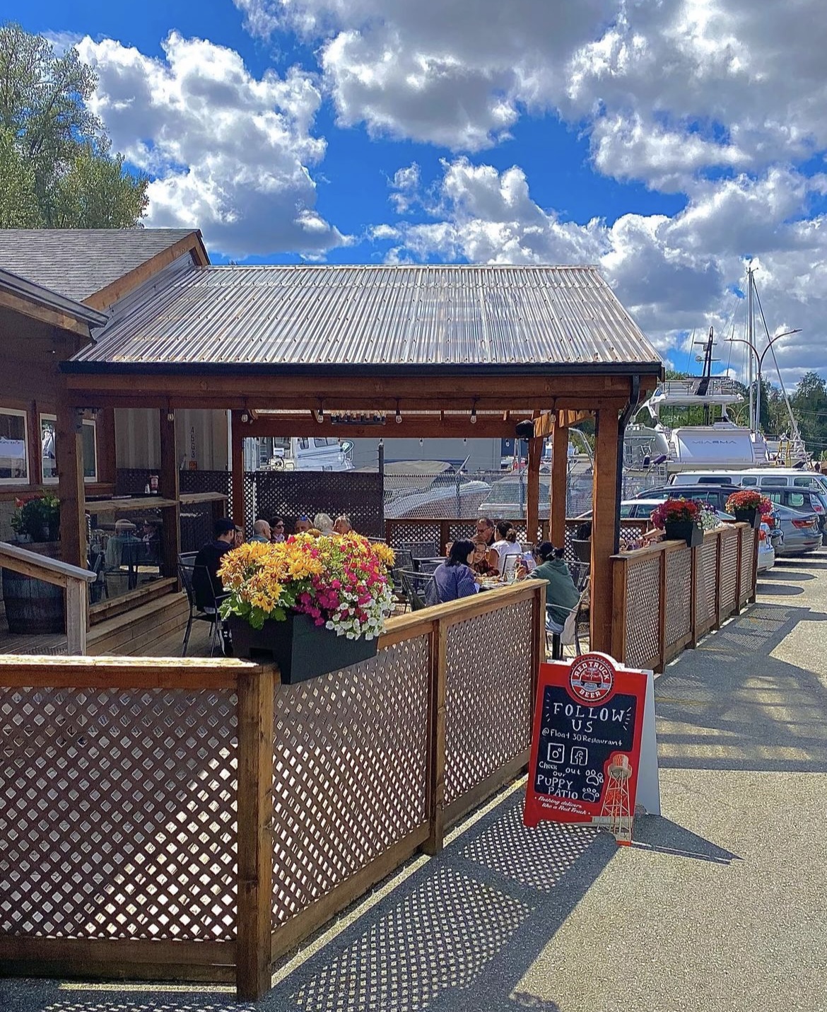 Fish and chips dish served at Float 30 in Port Moody