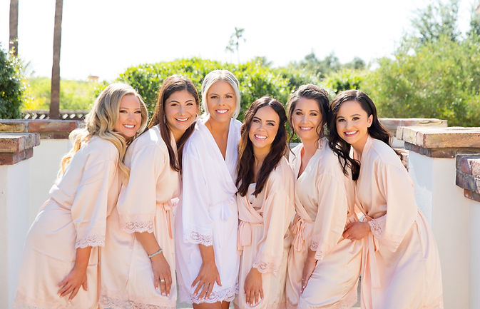 Wedding bridesmaid make up hair services