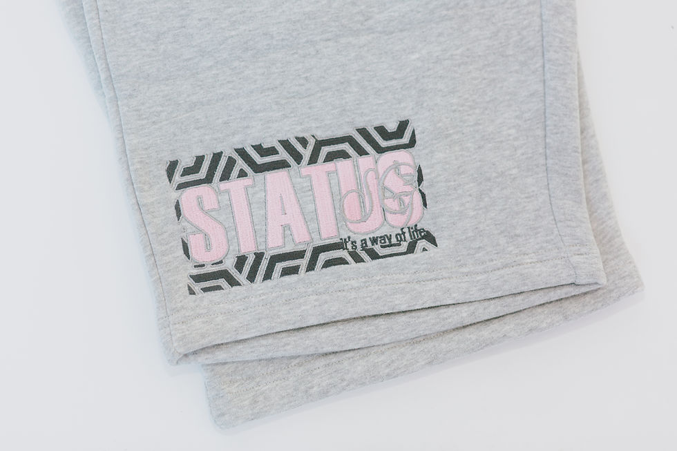 Thumbnail: Status Apparel DC "Way of Life" Smiley Sweatshorts
