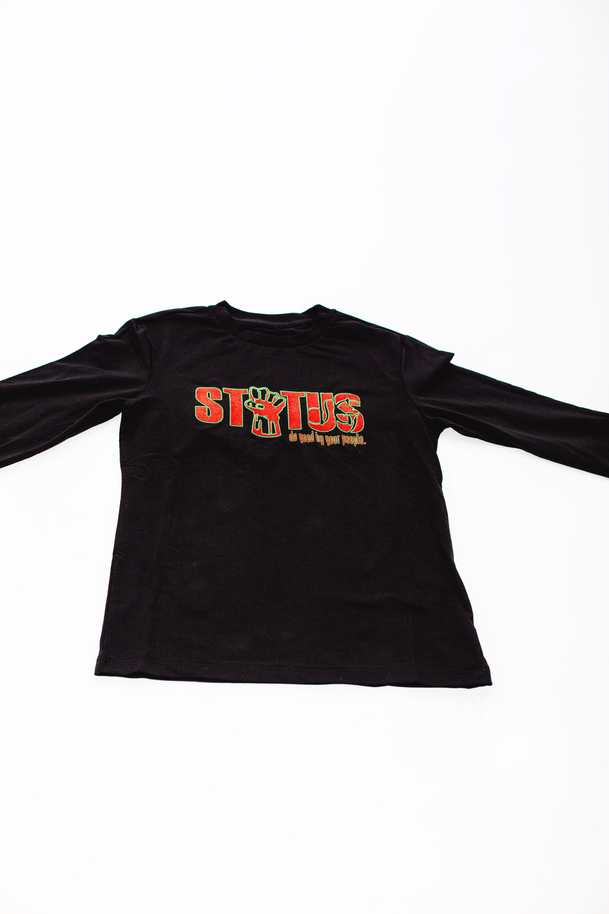 Status Apparel DC "Do Good" Embroidered Long Sleeve Crew