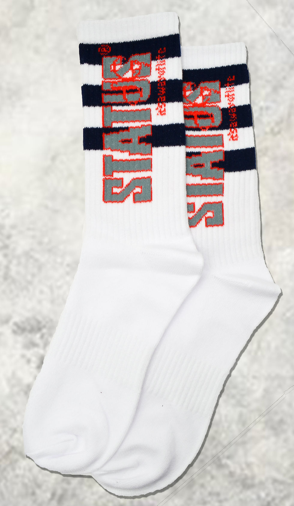 Thumbnail: Status Apparel DC “Status” Striped Socks