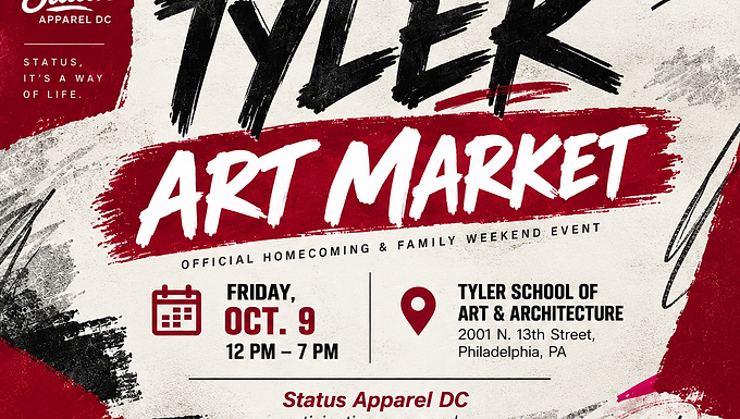 10/09/2026 Art Market at Tyler at Homecoming + Family Weekend