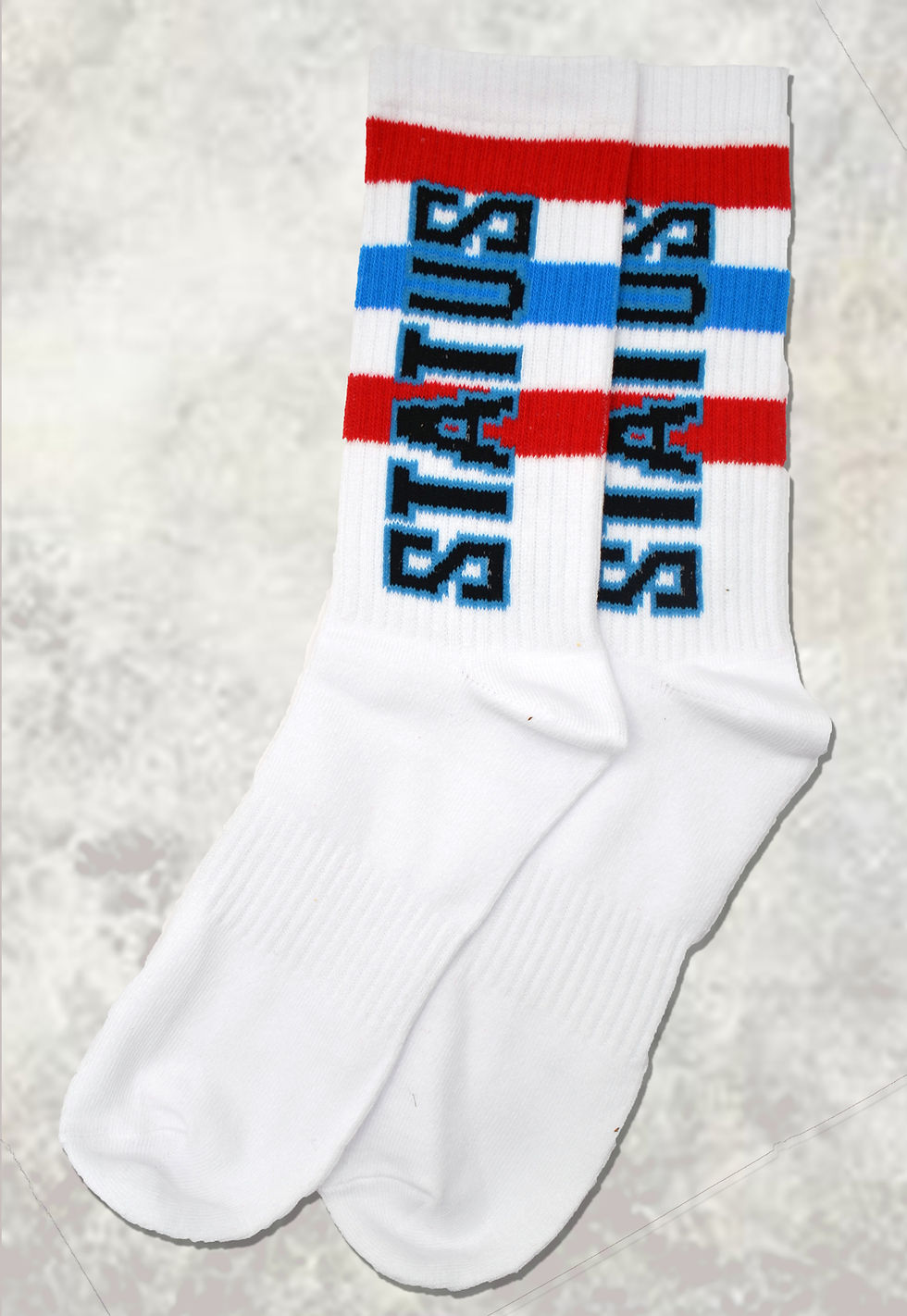 Thumbnail: Status Apparel DC “Status” Striped Socks