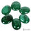 Miniature : 480 Cts/6 Pcs Natural Untreated Green Malachite Oval Cab Loose Gems For Pendant