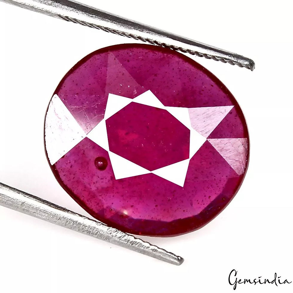 Miniature : 8.60 Ct Natural Pink Red Heated Ruby Oval Shape, Mozambique Gemstone~ Good Color