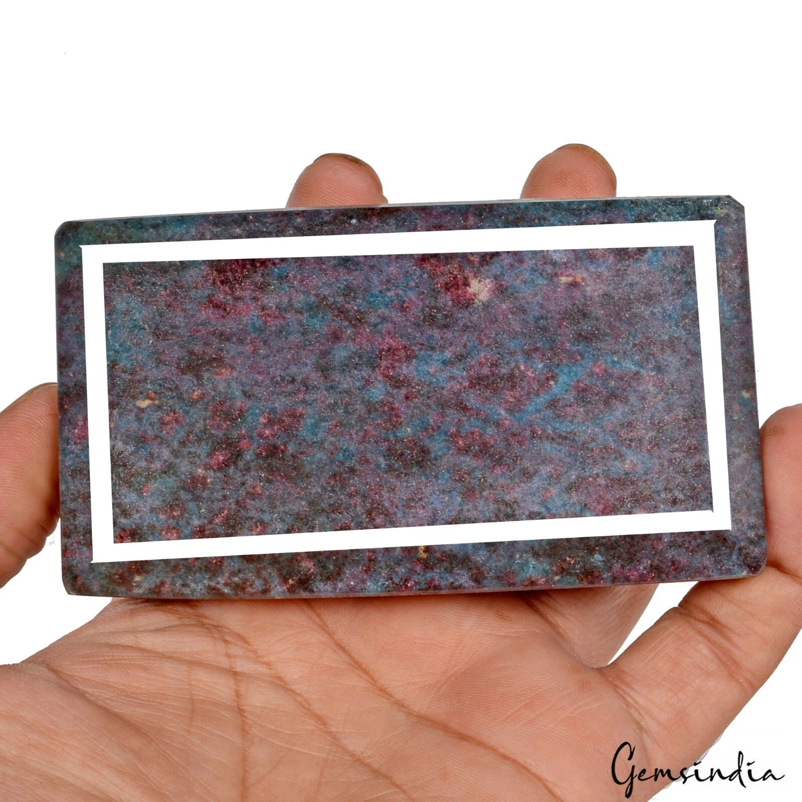 2350 Ct Natural Untreated Ruby Kyanite Octagon CUt Faceted Earth Mined Gemstone