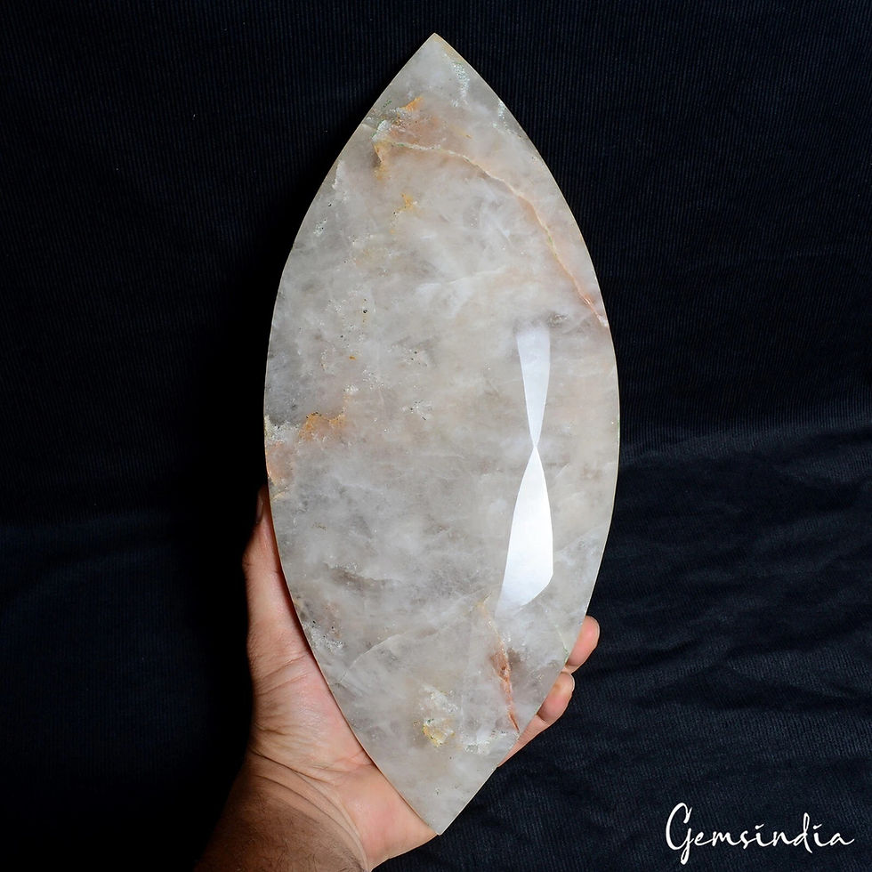 Miniaturbild: 3.56 Kilo Natural Untreated Brown Smoky Quartz Marquise Cut Huge Museum Size Gem
