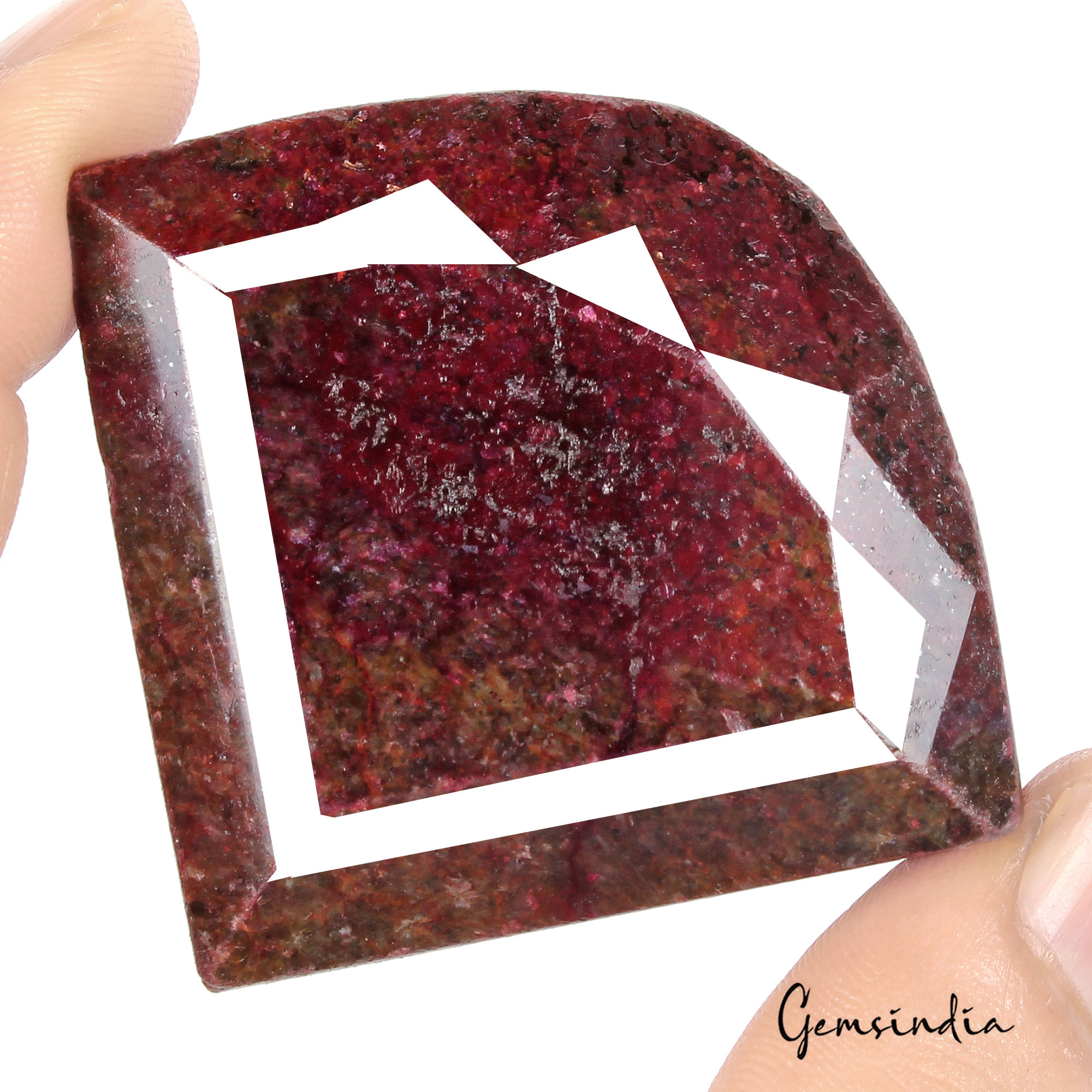 840 Ct Natural Ruby Huge Size Fancy Faceted Earth Mined Gemstone From Madagascar