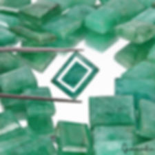 1000 Cts/76 Pcs Natural Blue Green Emerald Baguette Cut Loose Gems For Jewelry