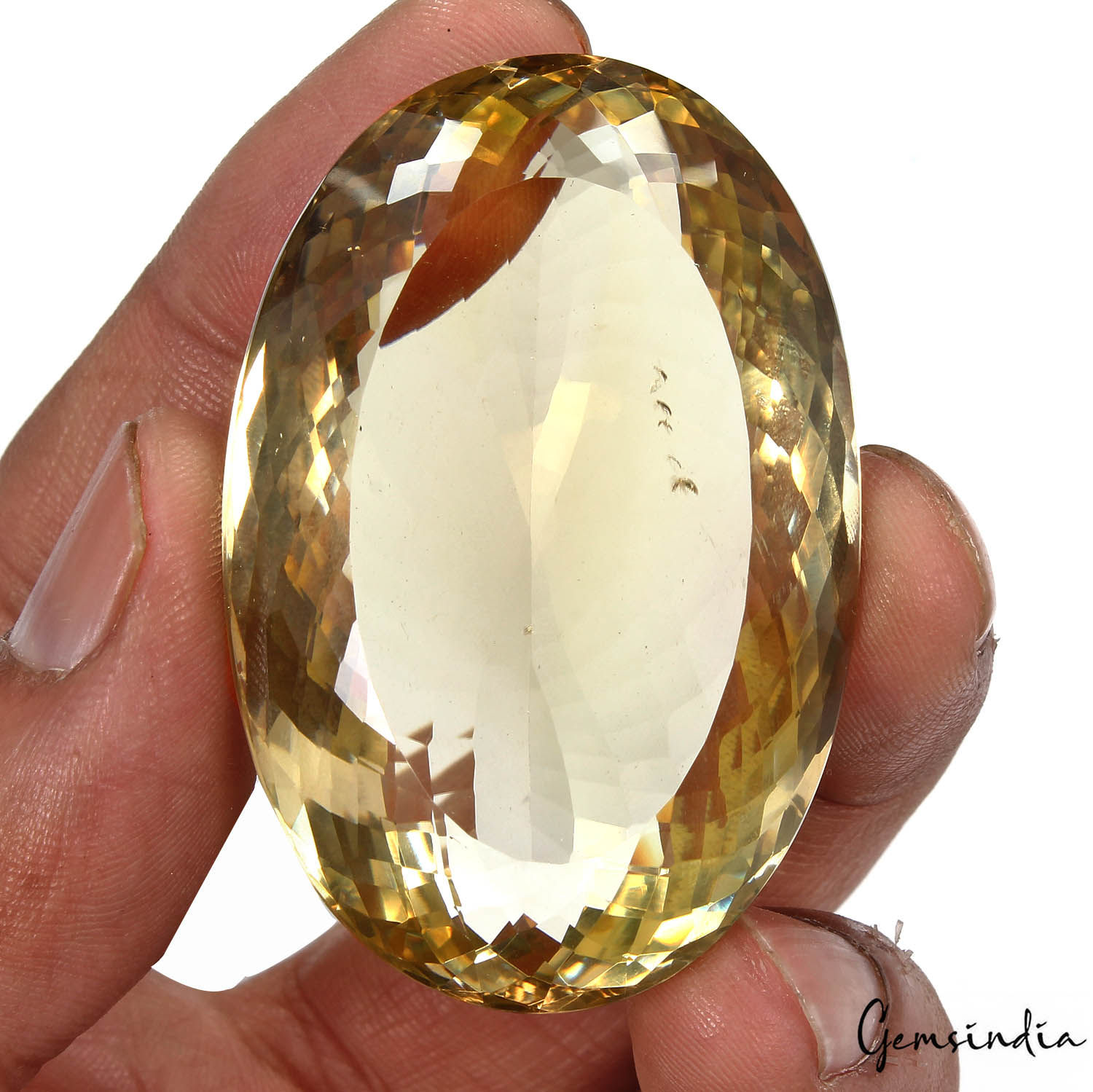 Certified 250 Cts Natural Untreated Yellow Citrine Quartz Oval Cut Huge Rare Gem