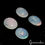 Thumbnail: 8 Cts/4 Pcs Natural Multi Shine Australian Opal Oval Cab Loose Gems For Jewelry