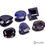 Miniaturbild: 330 Ct Natural Blue Sapphire Mix Faceted Ring Size Loose Gems Lot For Jewelry